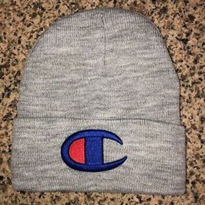 Grey Champion Beanie Big C